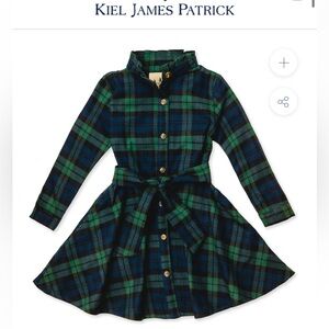 Kiel James Patrick Under the Mistletoe Flannel Dress